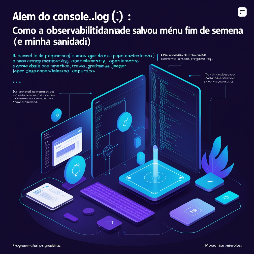 Além do console.log(): Como a Observabilidade Salvou Meu Fim de Semana (e Minha Sanidade)