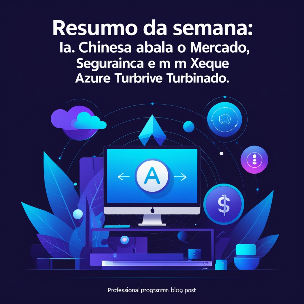 Resumo da Semana: IA Chinesa Abala o Mercado, Segurança em Xeque e Azure Turbinado