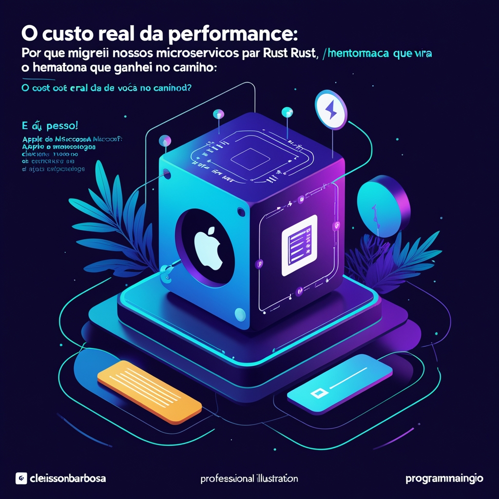 O Custo Real da Performance: Por Que Migrei Nossos Microsserviços para Rust e os Hematomas que Ganhei no Caminho